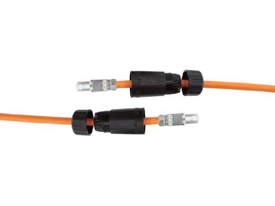 Equip 221172 tussenstuk voor kabels RJ-45 Zwart, Blauw