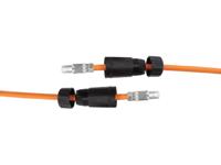 Equip 221172 tussenstuk voor kabels RJ-45 Zwart, Blauw - thumbnail