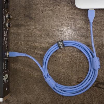 UDG UDG Ultimate Audio Cable USB 2.0 A-B Blue Straight 1m