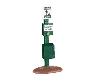 Dog park station kerstfiguur LEMAX - Lemax Dog park station kerstfiguur LEMAX - Lemax