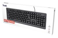 Trust BASICS KEYBOARD US Toetsenbord Zwart - thumbnail