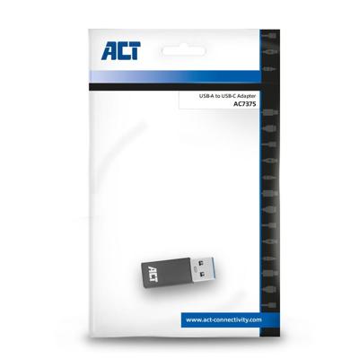 ACT Connectivity USB-A naar USB-C adapter