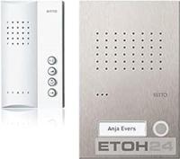 Ritto by Schneider RGE1818325 Complete set voor Deurintercom Kabelgebonden Eengezinswoning Wit, RVS - thumbnail