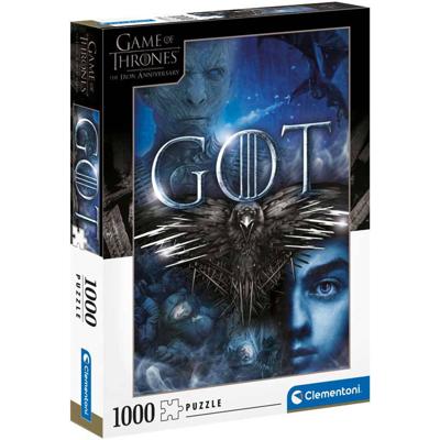 legpuzzel Game of Thrones karton 1000 stukjes blauw legpuzzel Game of Thrones karton 1000 stukjes blauw