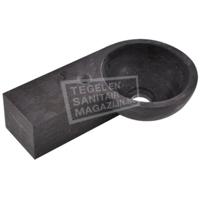 Fontein Wiesbaden Hardsteen Rond Links 40x23x10 cm - thumbnail