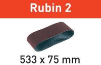 Festool L533x75 P120 RU/10 499159 Schuurband Korrelgrootte (num) 120 (l x b) 533 mm x 75 mm 10 stuk(s) - thumbnail