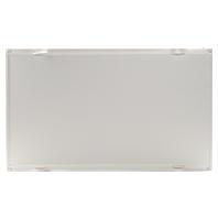 Hager Univers Ledig-gesloten inbouwunit leeg, (hxbxd) 450x750x125mm 3 DIN-rails - thumbnail