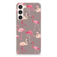 Samsung Galaxy S23 Plus | TPU Hoesje | Flamingo - thumbnail