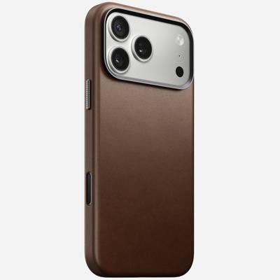 Nomad Traditional lederen hoesje iPhone 17 Pro Max - Brown Nomad Traditional lederen hoesje iPhone 17 Pro Max - Brown