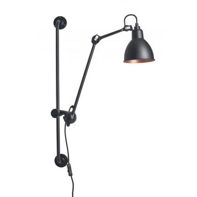 DCW Editions Lampe Gras N210 Round Wandlamp - Zwart/koper DCW Editions Lampe Gras N210 Round Wandlamp - Zwart/koper