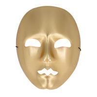 Gezichtsmasker Mime Goud - thumbnail