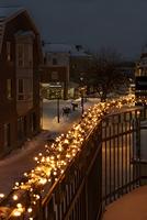 Konstsmide 3869-800 Lichtkettingsysteem Buiten Energielabel: E (A - G) werkt op het lichtnet Aantal lampen 800 LED Barnsteen Verlichte lengte: 17.58 m - thumbnail