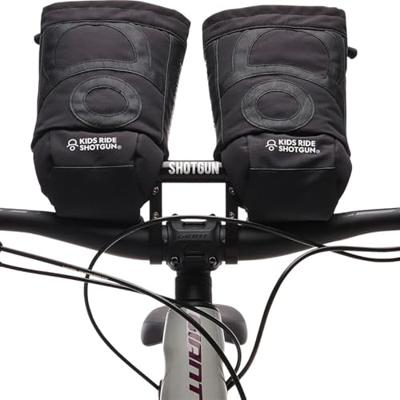 Kids ride shotgun pogies handlebar cuffs