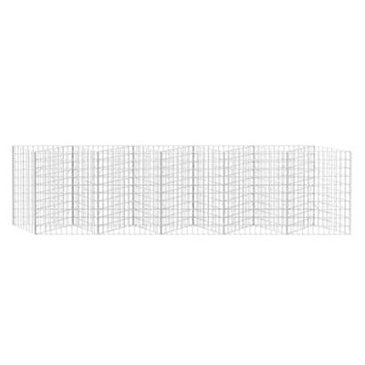 Gabion mand 300x30x100 cm gegalvaniseerd staal - thumbnail