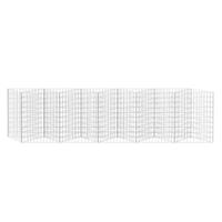 VidaXL Gabion mand 300x30x100 cm gegalvaniseerd staal - thumbnail
