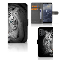 Nokia G60 | Telefoonhoesje | Met pasjeshouder | Tijger - thumbnail