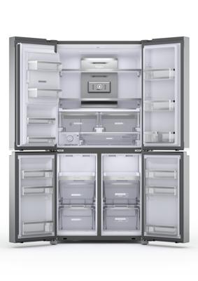 Whirlpool WQ9I MO1L amerikaanse koelkast Vrijstaand Roestvrijstaal 554 l A+