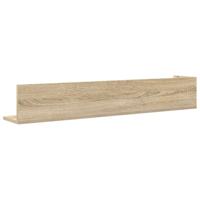 Wandschappen 2 st 100x16,5x16,5 cm bewerkt hout sonoma eiken - thumbnail