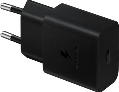 Samsung EP-T1510NBEGEU USB-oplader 15 W 1x USB-C Zwart Zonder kabel, Snellader Samsung EP-T1510NBEGEU USB-oplader 15 W 1x USB-C Zwart Zonder kabel, Snellader