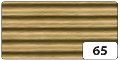 Golfkarton Folia E-golf 50x70cm 250gr nr65 goud | 10 stuks