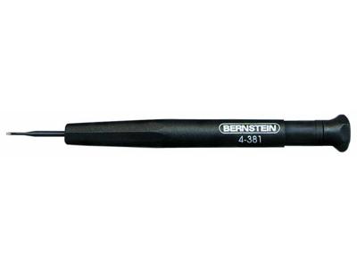 Bernstein Tools for Electronics 4-380-10 Horlogemaker-schroevendraaier Kopbreedte: 1 mm