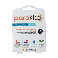 Parakito Anti mug armband navullingen 2 Stuks - thumbnail