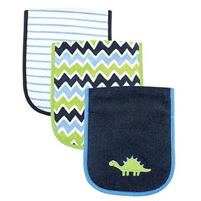 Luvable Friends 3-delige Burp doek met vezelvulling Dinosaurus