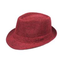 Red Fashion Seaside Sun Visor Hat vouwen netto oppervlakte Jazz hoed grootte: 58cm - thumbnail