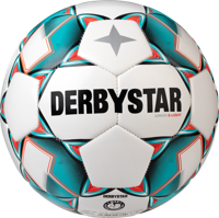 Derbystar Voetbal Junior S-Light V20 wit groen zwart 1722 - thumbnail