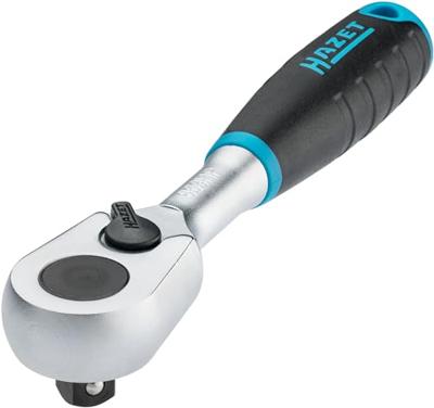HAZET HiPer Fijnvertande omschakelratel 863HP · 1/4 inch (6,3 mm) vierkant massief · Lengte: 116 mm