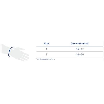 Bauerfeind RhizoLoc OA CMC Duimbrace - 1 - Links - BlauwGrijs