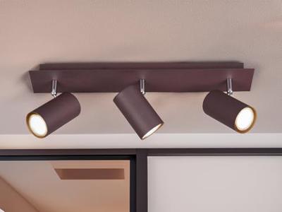 Trio SpotMarley 3-lichts bruin - 802400324