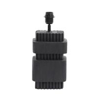 Light & Living Tafellamp 'Sakura' Mangohout, 37cm, kleur Mat Zwart (excl. kap) - thumbnail