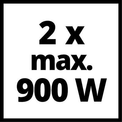 Einhell 18 V/4.0 Ah Starter Kit - 2 accu&apos;s - DUO-lader - 4512112 - thumbnail