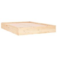 Bedframe massief hout 120x190 cm - thumbnail