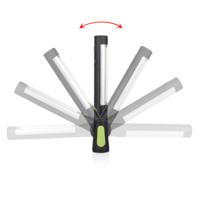 Smartwares LED Looplamp op batterijen met haak - Draai- en Kantelbaar - Draadloos - Zwart - thumbnail