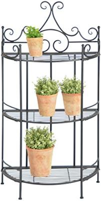 Plantenstandaard Etagere halfrond rek - 3 traps Plantenstandaard Etagere halfrond rek - 3 traps