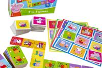 Selecta Peppa pig 3n1 memo lotto domino - thumbnail
