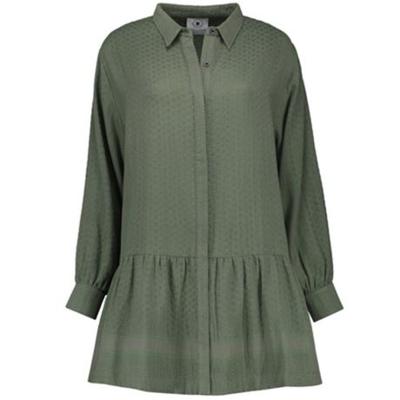 Rough Studios Dames Jurken in Katoen (Groen)
