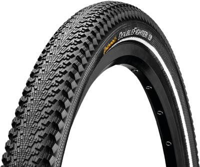 Continental "double fighter iii" buitenband conti tire double fight 50-507 b/b+rt