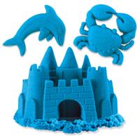 Kinetic Sand colour sand bag blauw 907g - thumbnail