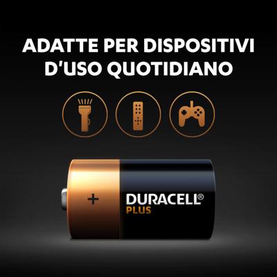 z Duracell batterij Plus C
