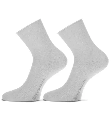 Marcmarcs 2-pack dames glitter sokken - Luxe viscose Lurex sokken