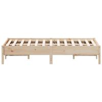 Bedframe zonder matras massief grenenhout 120x190 cm - thumbnail
