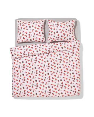 HEMA Dekbedovertrek 200x200/220cm zacht katoen bloemen (multi)