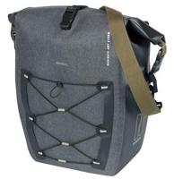 Enkele fietstas Basil Navigator Storm MIK SIDE L 25-31 liter 46 x 36 x 21 cm - zwart - thumbnail