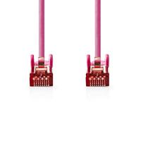 CAT6 S/FTP-Netwerkkabel | RJ45 Male - RJ45 Male | 15 m | Roze - thumbnail