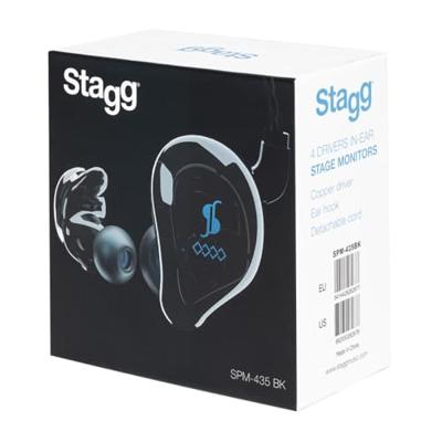 Stagg SPM-435 BK live in-ear monitors Stagg SPM-435 BK live in-ear monitors
