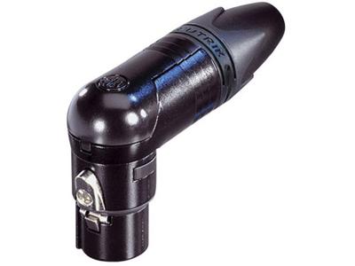 Neutrik NC5FRX-B Haaks Female XLR kabeldeel 5p zwart
