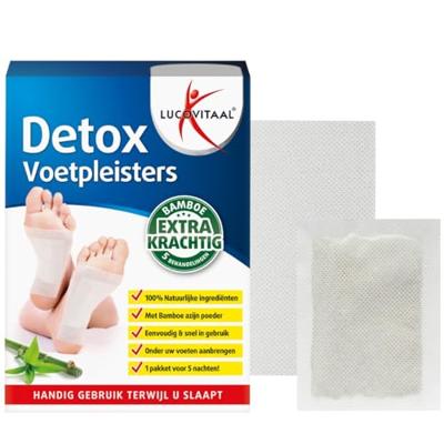 Lucovitaal Detox Voetpleisters 10Stuks